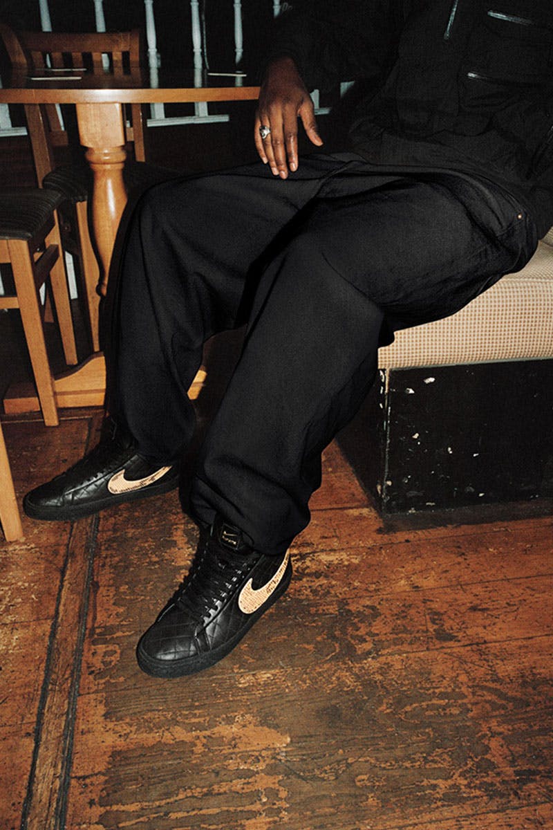 Black supreme blazers
